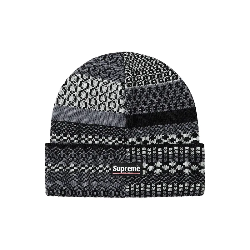 Supreme Multi Pattern Beanie-0