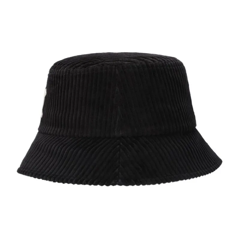 MLB New York Yankees Corduroy Bucket Hats Unisex Black-3