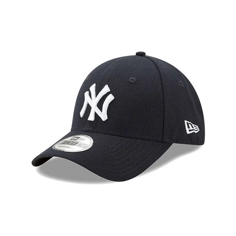 New Era Cotton Baseball Caps Unisex Dark Blue-0