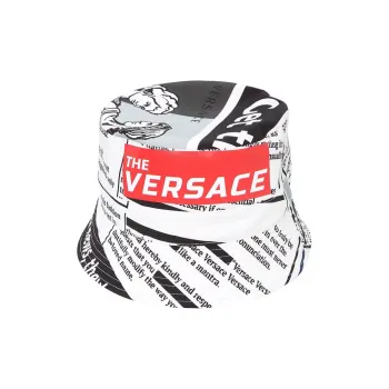 VERSACE Bucket Hat Unisex White