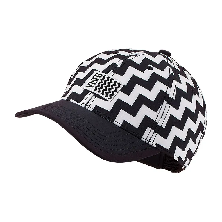 Converse Baseball Cap Unisex Black And White Print-0