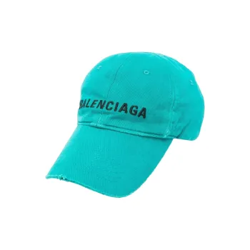 Balenciaga Baseball Caps Unisex Turquoise