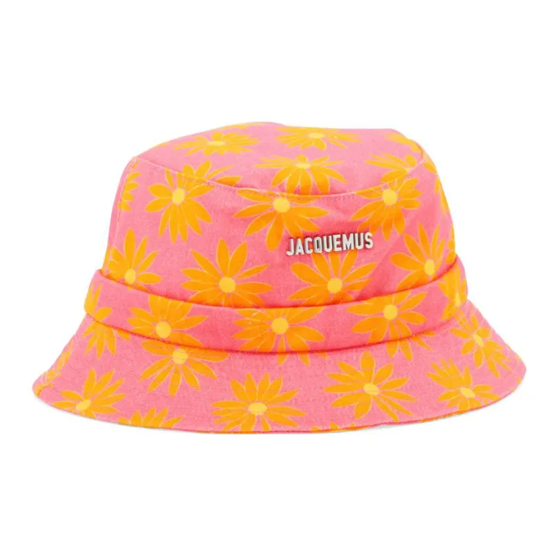 Jacquemus Le Bob Gadjo Daisy Bow Bucket Hat-1