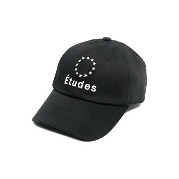 Études Baseball Caps Unisex Black