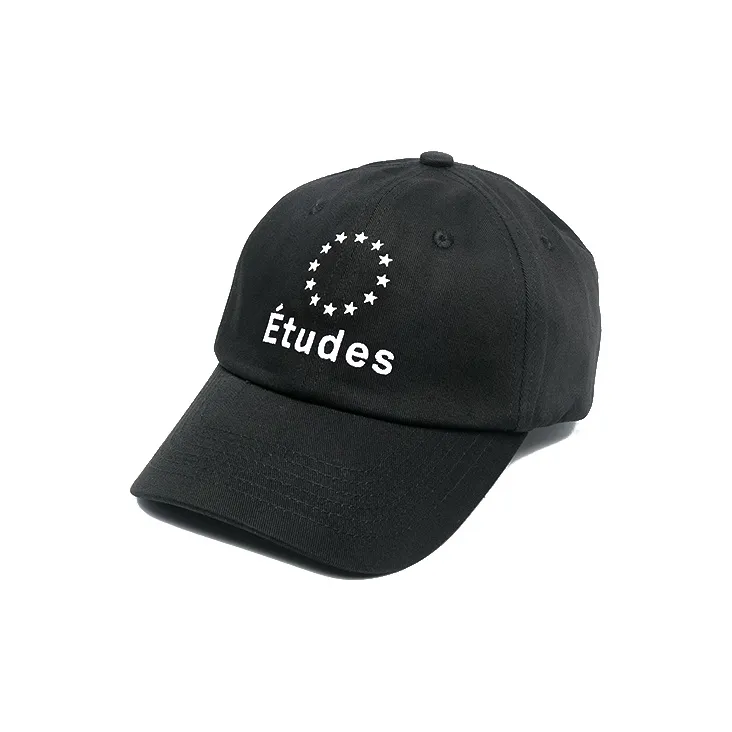 Études Baseball Caps Unisex Black-0