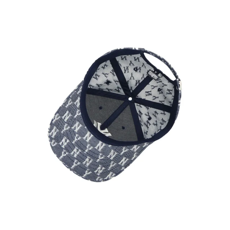 MLB Polyester Baseball Caps CPFE Unisex Denim Blue-4