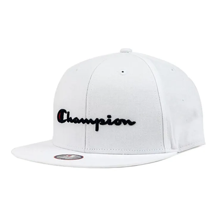 Champion Cotton Baseball Caps Unisex White-0