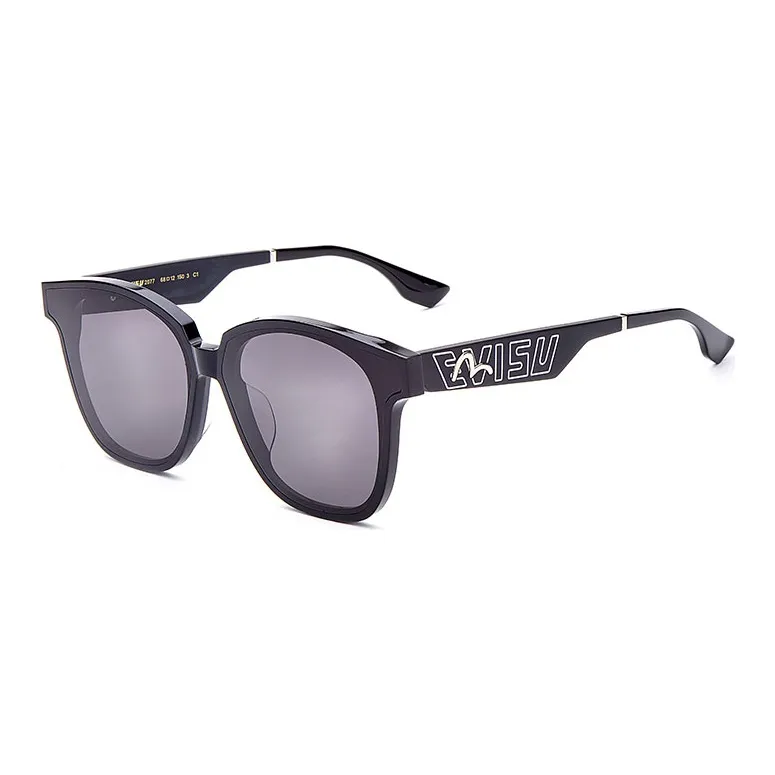 EVISU Sunglasses Unisex Black Blue-0
