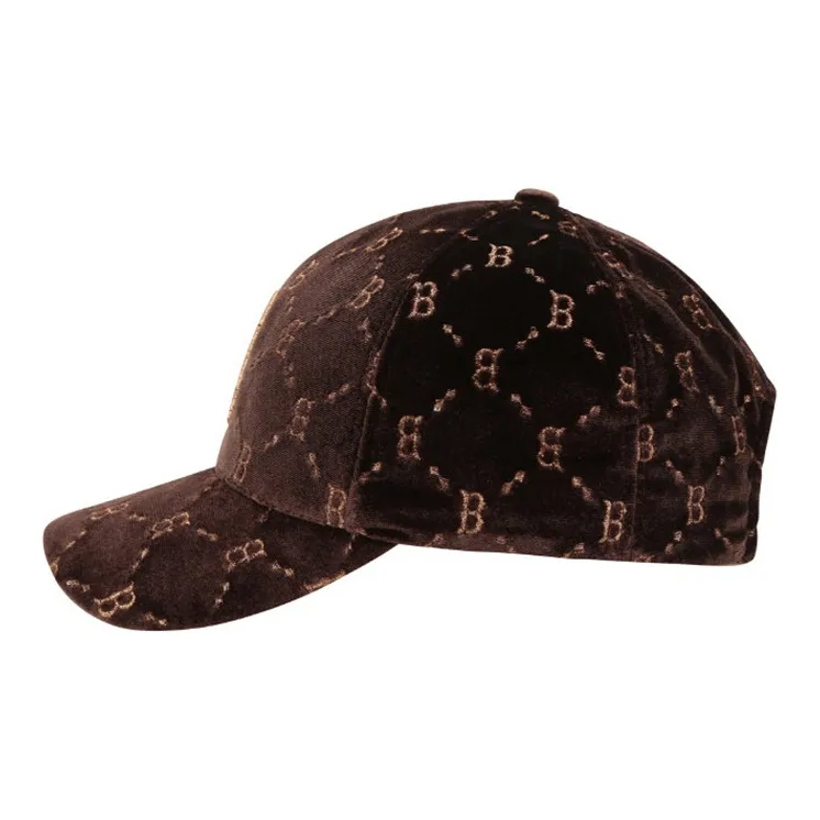 MLB Old Flower Baseball Caps Unisex-6