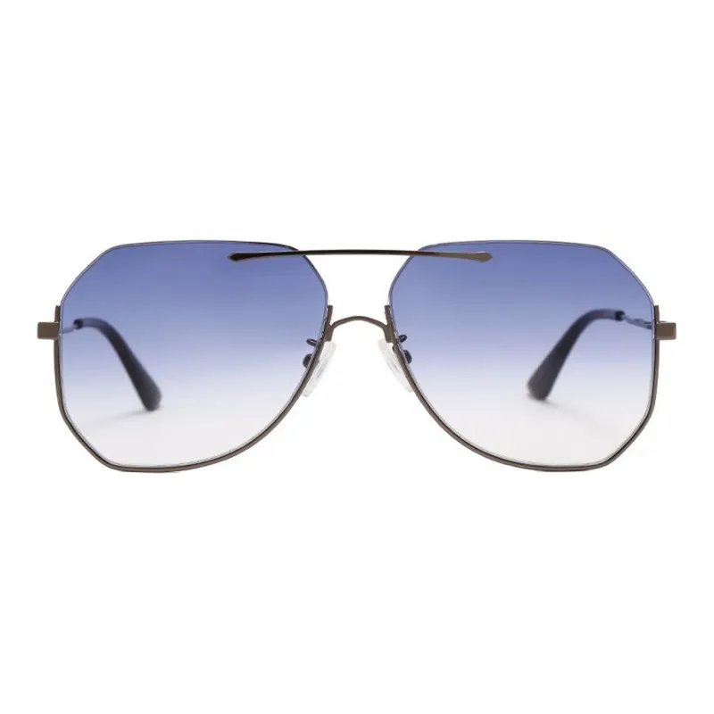 McQ Alexander McQueen Sunglasses Unisex Gradient Blue-2