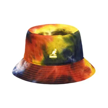 KANGOL Bucket Hats Unisex Gold Palm