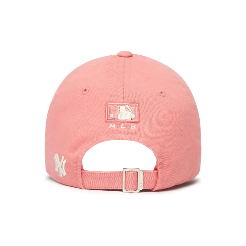 MLB Cotton Baseball Caps Unisex Pink-3