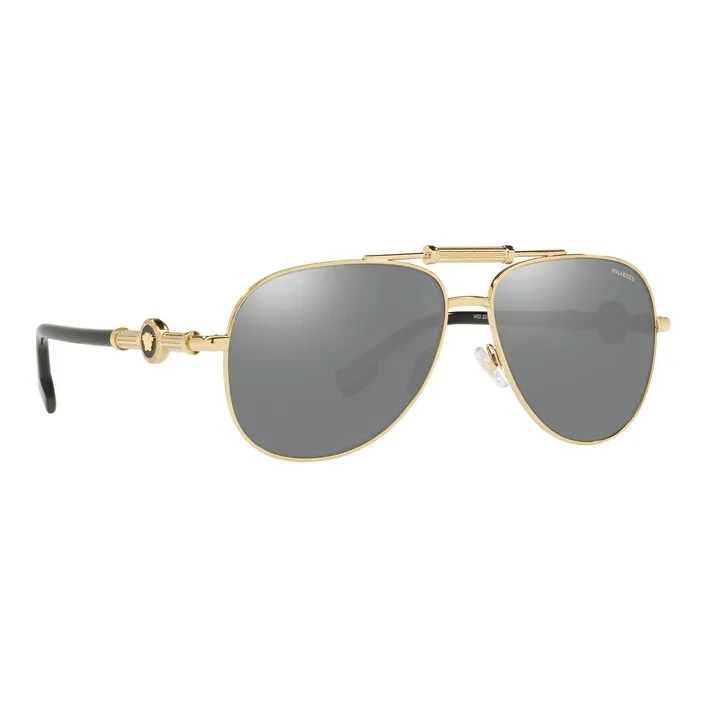 VERSACE Pilot Frame Sunglasses-2