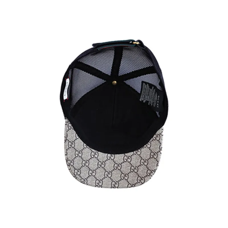 GUCCI Tigers Print Gg Supreme Baseball Hat-2