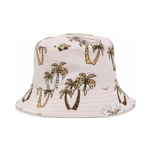 PALM ANGELS Kids All-over Palm Bucket Hat