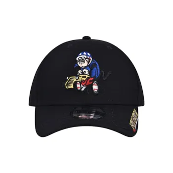 New Era Polyester Baseball Caps Unisex Black