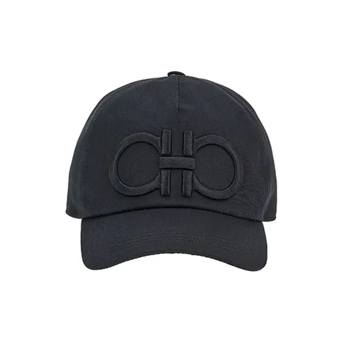 Ferragamo Baseball Caps Unisex Black