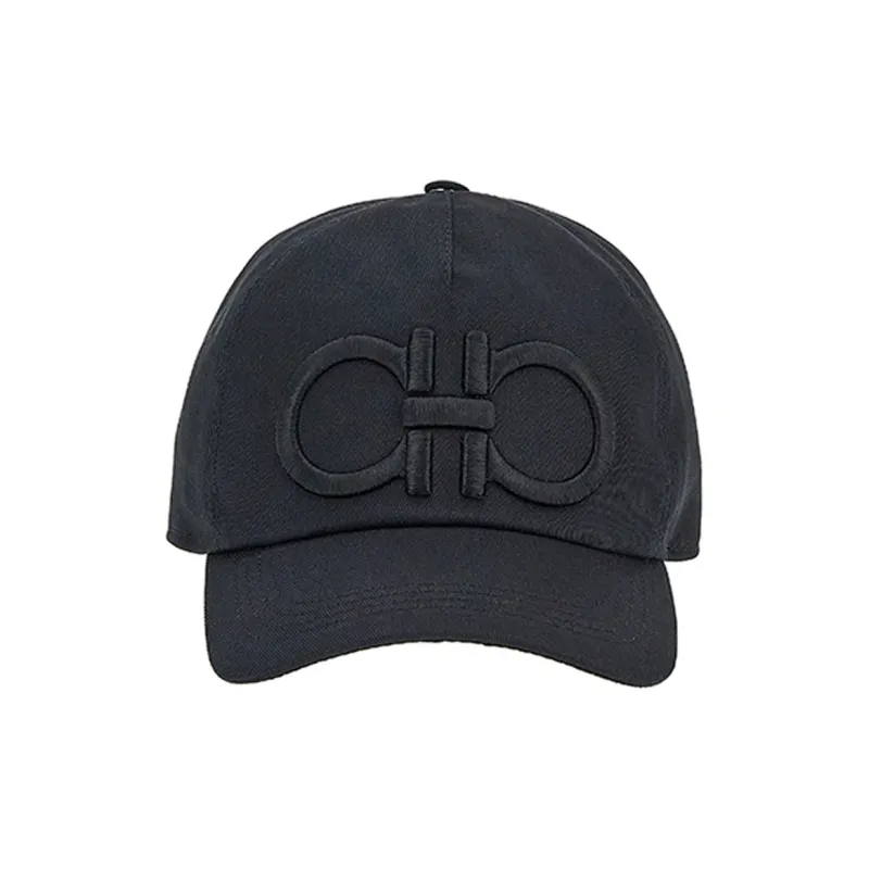 Ferragamo Baseball Caps Unisex Black-0