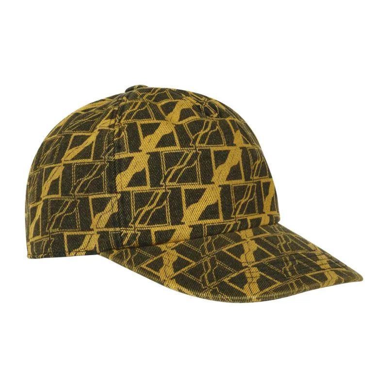 WE11DONE Baseball Caps Unisex Yellow-1