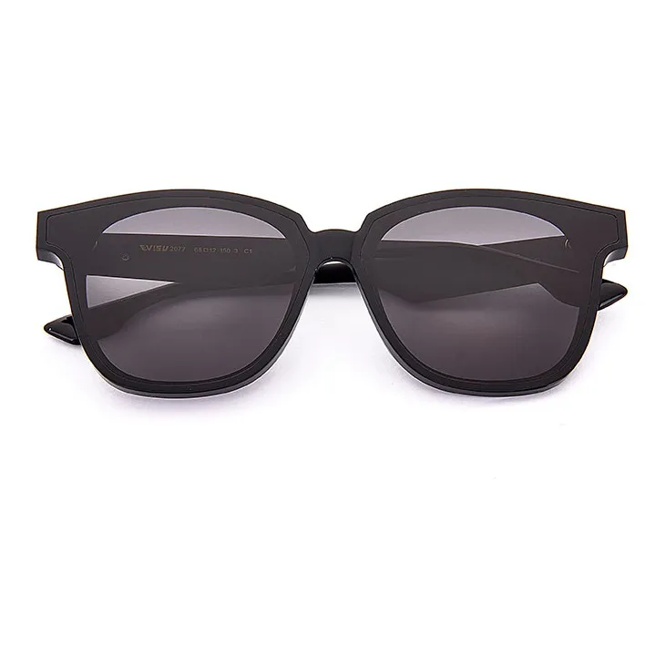 EVISU Sunglasses Unisex Black Blue-1