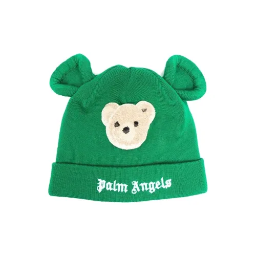 PALM ANGELS Beanies Kids Green