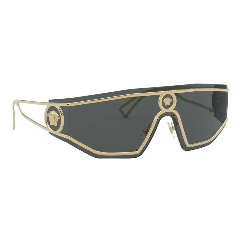 VERSACE Eyewear Medusa Embellished Sunglasses-2