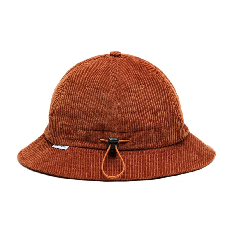 The MAD HATcher Corduroy Round Crown Bucket Hat Bucket Hat Unisex-6