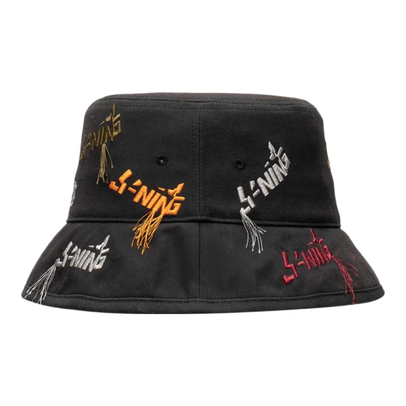 LINING China Li Ning Bucket Hats Unisex Black-2