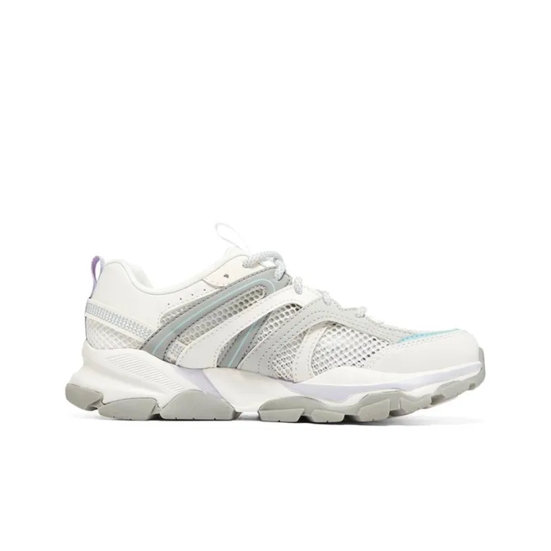 Skechers Sierra Cushioning Anti Slip And Wear Resistant Low Top Casual Shoes Women's White Multicolor-1