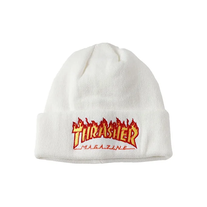 Thrasher Acrylic Beanies Unisex-0