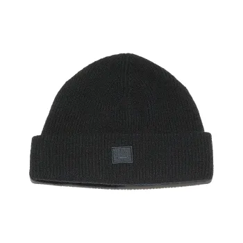 Acne Studios Beanie Unisex Black