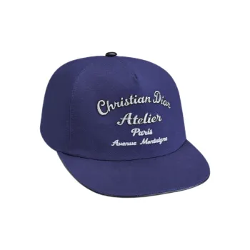 DIOR Baseball Caps Men Marine Blue
