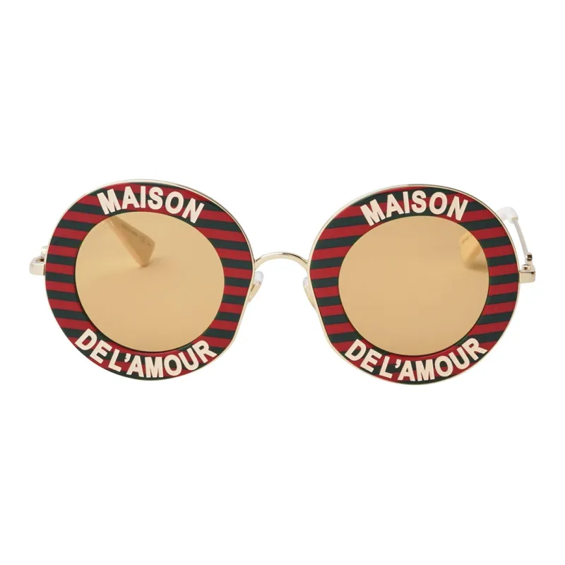 GUCCI Sunglasses Unisex Yellow-1