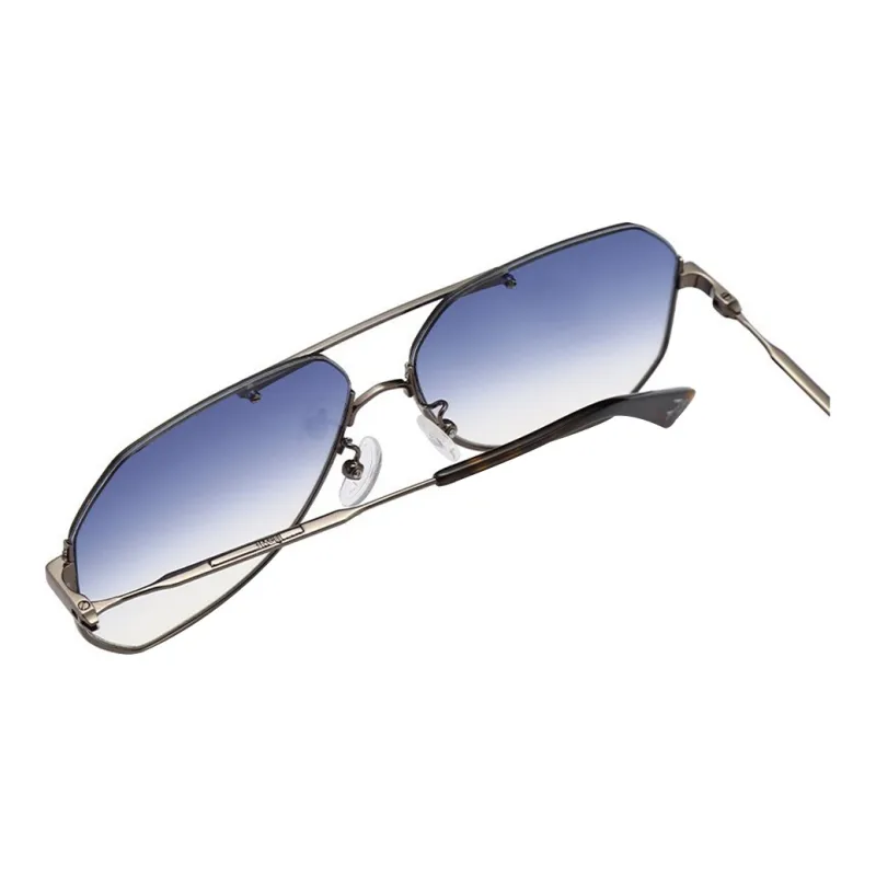 McQ Alexander McQueen Sunglasses Unisex Gradient Blue-6