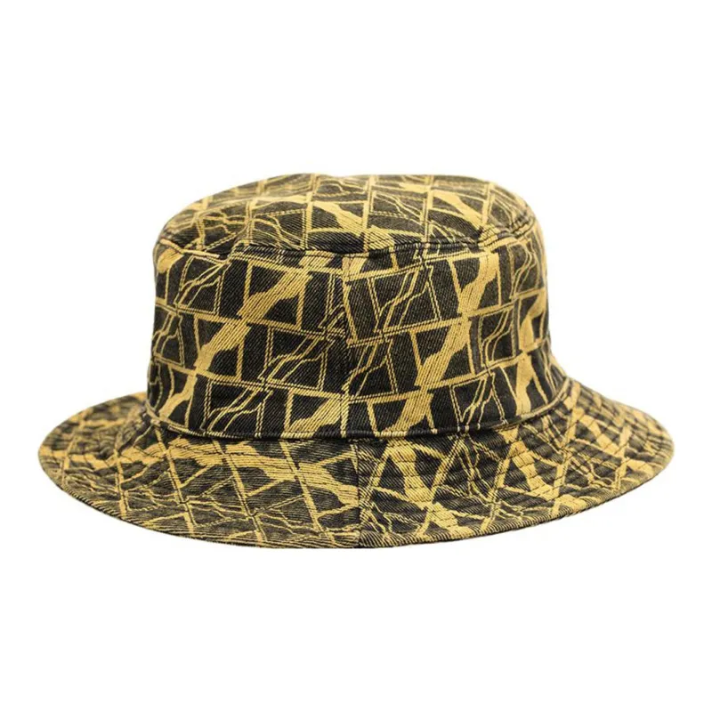 WE11DONE Bucket Hats Women's Yellow-2