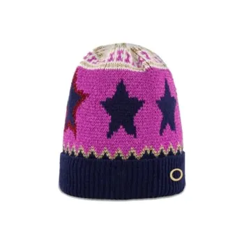 Paco Rabanne Beanies Unisex Black Pink