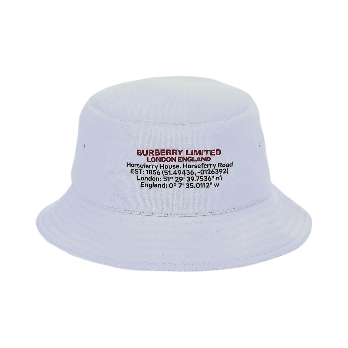 Burberry White Hats Caps on Sale & Authentic - POIZON