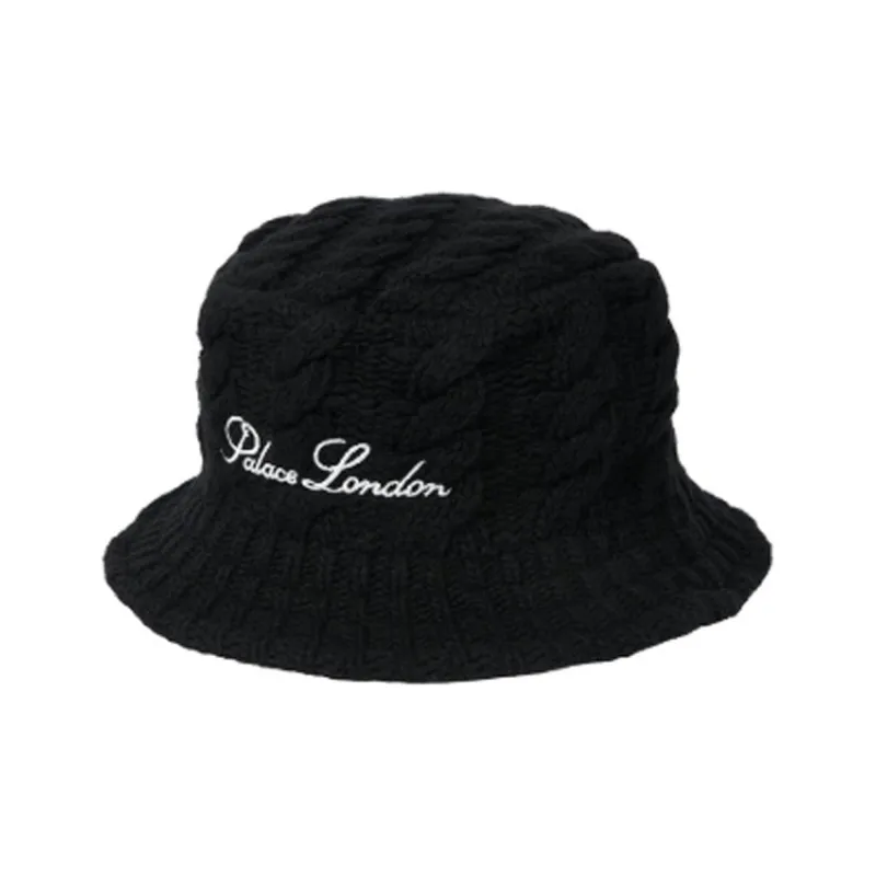PALACE Cable Knit Bucket Hat-0