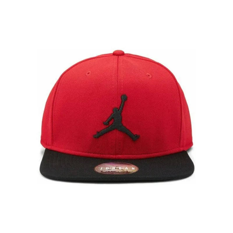 Jordan Baseball Cap Unisex Black Red-1