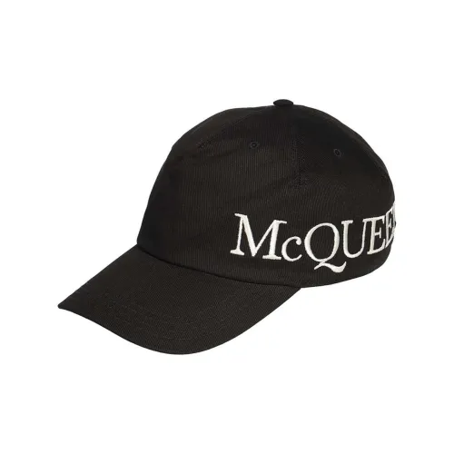 Alexander McQueen Baseball Caps Unisex Black