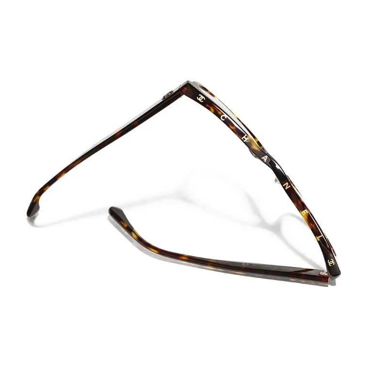 CHANEL Eyeglass Frames Women's Tortoiseshell-3