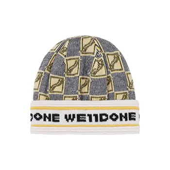 WE11DONE Beanies Unisex Green