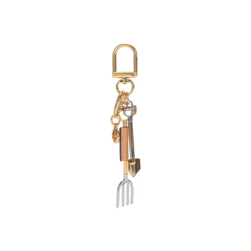 TORY BURCH Keychains Unisex Gold Silver