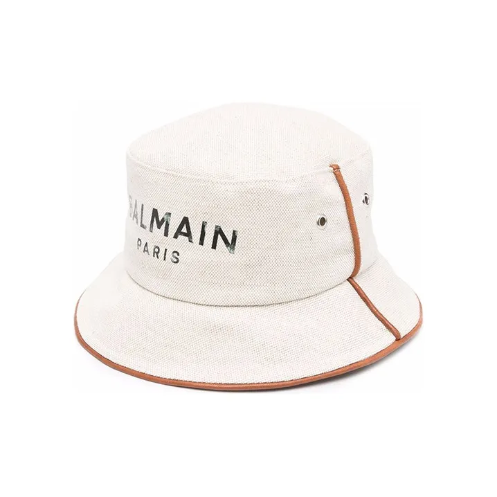 BALMAIN Logo print Bucket Hat-0