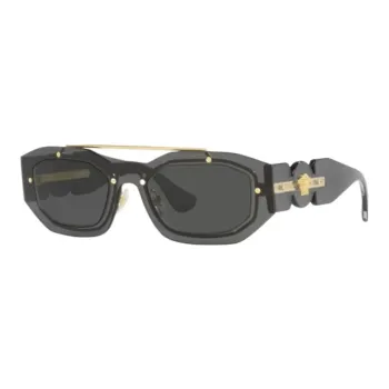 VERSACE Medusa Rectangle Frame Sunglasses