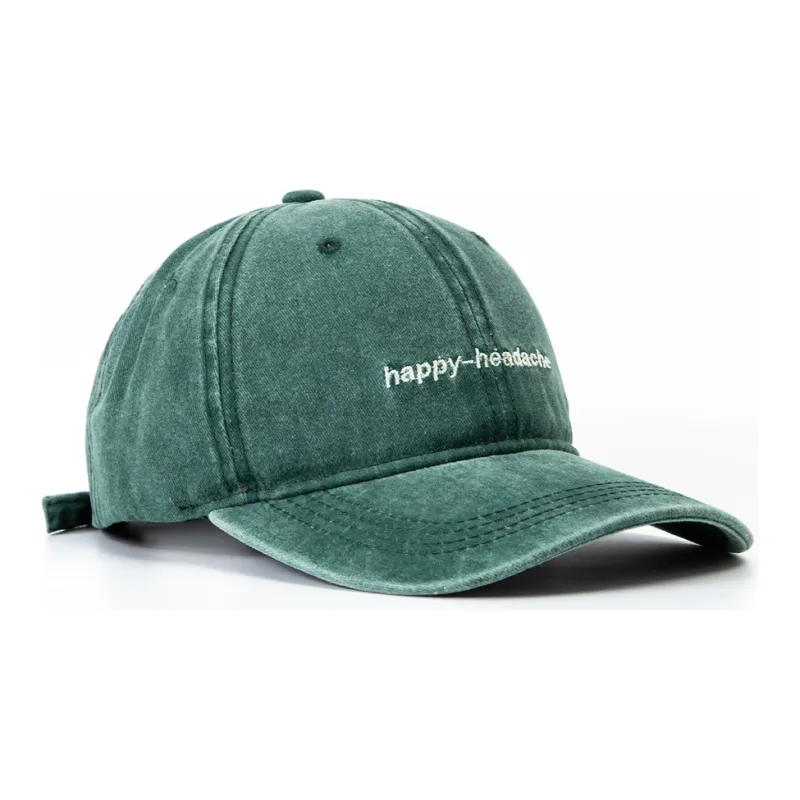 BAIJUAN Cotton Baseball Caps Unisex Jasper, Navy Blue, Khaki-0