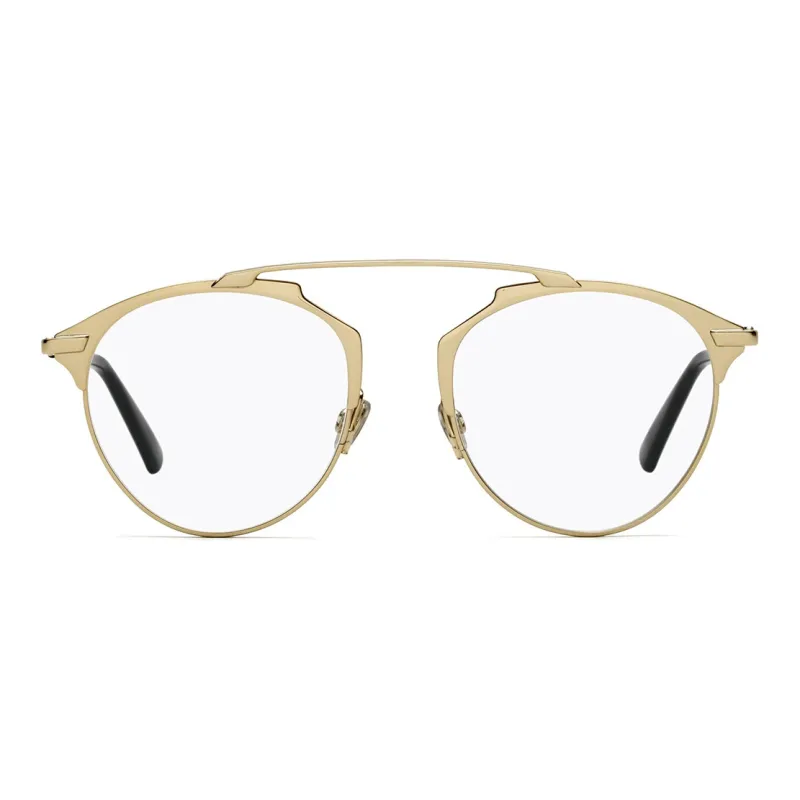 DIOR Eyeglass Frames Unisex Gold-0