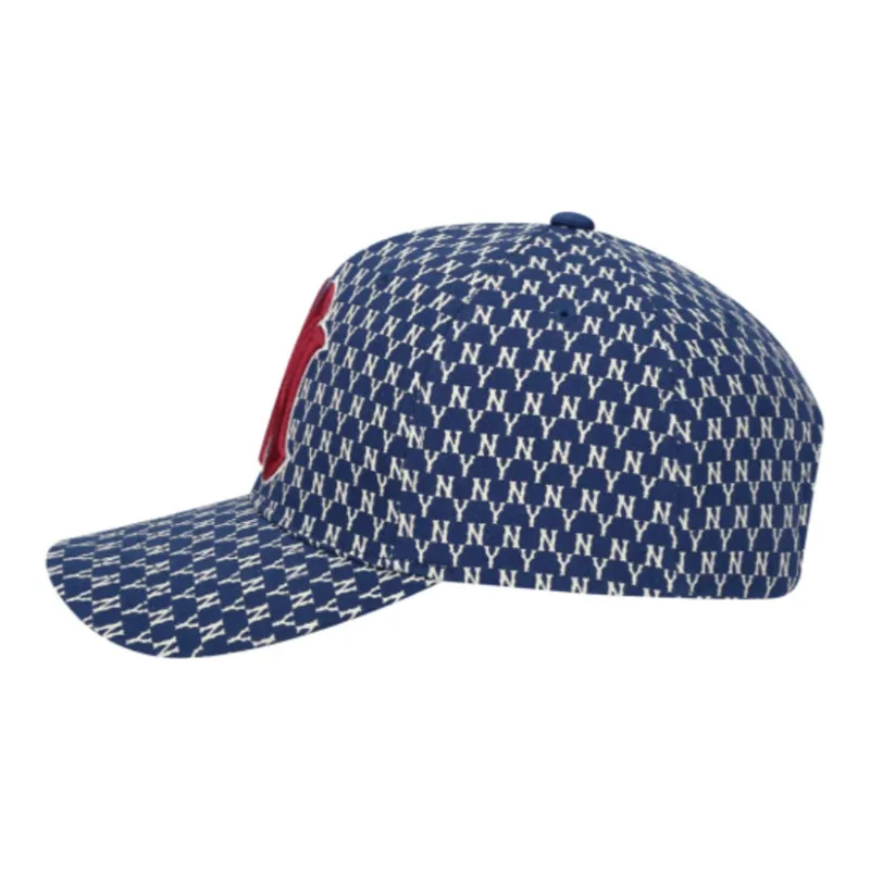MLB Cotton Baseball Caps Unisex Navy Blue-3
