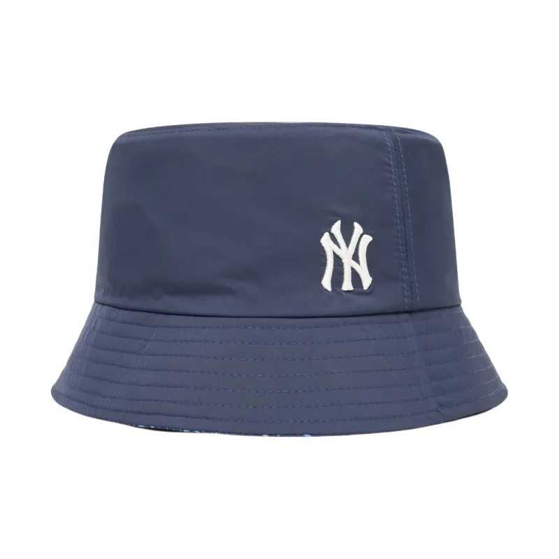 MLB New York Yankees Polyester Bucket Hats Unisex Blue-3