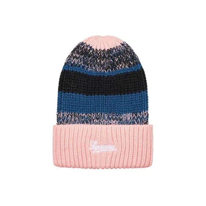 Supreme Mixed Stripe Beanie-2